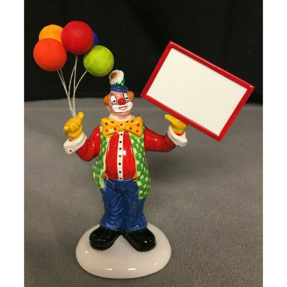 Department 56 "Send in the Clown!" Original Snow Village #56055021 ©1999 NOS - Picture 1 of 7